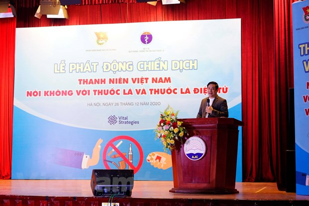 Vietnam persiste en minimizar el consumo de tabaco en los jóvenes ảnh 1 Vietnam persiste en minimizar el consumo de tabaco en los jóvenes ảnh 1