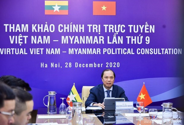 Vietnam y Myanmar efectúan novena consulta política a nivel vicecanciller ảnh 1 Vietnam y Myanmar efectúan novena consulta política a nivel vicecanciller ảnh 1