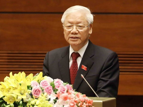 Máximo dirigente de Vietnam felicita al Partido Comunista de Francia por su fundación ảnh 1 Máximo dirigente de Vietnam felicita al Partido Comunista de Francia por su fundación ảnh 1