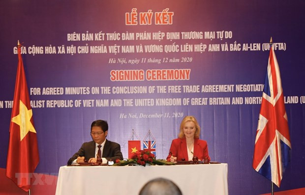 Resaltan significado de acuerdo de libre comercio entre Vietnam y Reino Unido ảnh 1 Resaltan significado de acuerdo de libre comercio entre Vietnam y Reino Unido ảnh 1