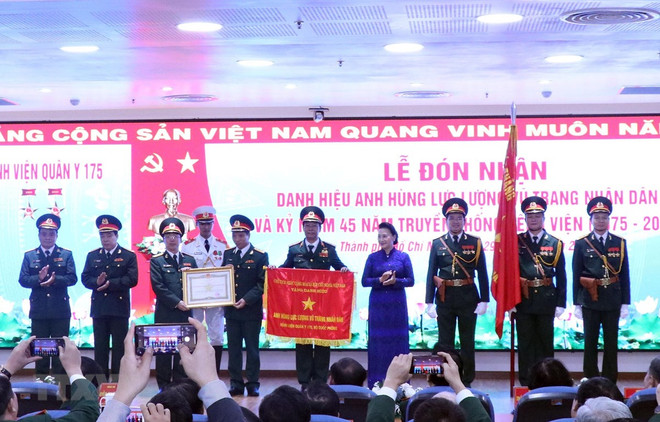 Hospital militar vietnamita recibe título de Héroe de Fuerzas Armadas Populares ảnh 1 Hospital militar vietnamita recibe título de Héroe de Fuerzas Armadas Populares ảnh 1