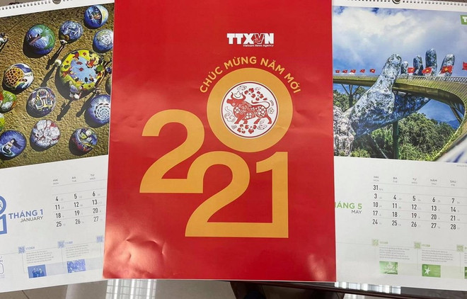 Con la llegada de 2021, la VNA te invita a “interactuar” con su nuevo calendario ảnh 1 Con la llegada de 2021, la VNA te invita a “interactuar” con su nuevo calendario ảnh 1