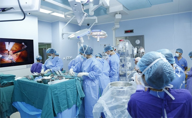 Hospital vietnamita, con récord de trasplantes hepáticos en una semana ảnh 1 Hospital vietnamita, con récord de trasplantes hepáticos en una semana ảnh 1