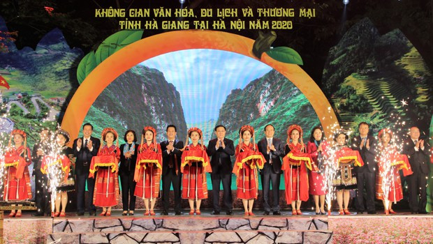Espacio cultural, turístico y comercial de Ha Giang en el corazón de Hanoi ảnh 1 Espacio cultural, turístico y comercial de Ha Giang en el corazón de Hanoi ảnh 1