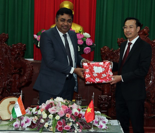 Provincia vietnamita de Kien Giang promueve cooperación con localidades indias ảnh 1 Provincia vietnamita de Kien Giang promueve cooperación con localidades indias ảnh 1