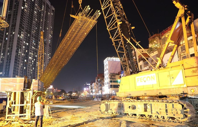 Completarán tuneladora de tramo subterráneo del metro Hanoi ảnh 3 Completarán tuneladora de tramo subterráneo del metro Hanoi ảnh 3