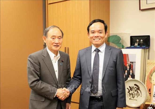 Amplias actividades de vicepremier vietnamita en marco de su visita de trabajo a Japón ảnh 1 Amplias actividades de vicepremier vietnamita en marco de su visita de trabajo a Japón ảnh 1