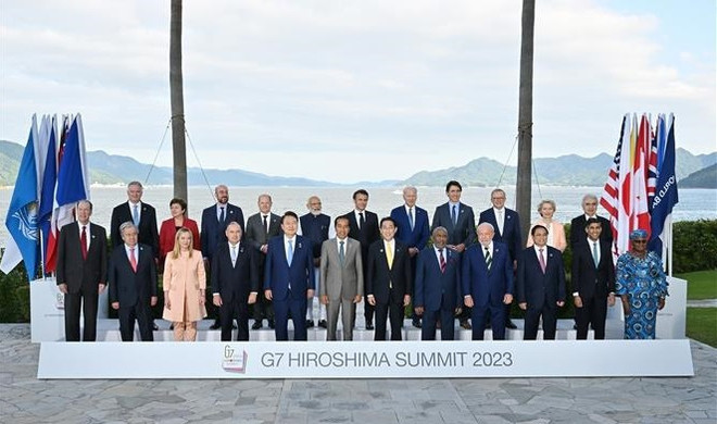 Evalúan de exitosa participación del premier de Vietnam en Cumbre del G7 ảnh 2 Evalúan de exitosa participación del premier de Vietnam en Cumbre del G7 ảnh 2