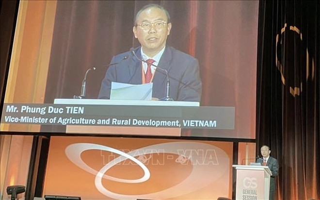 Vietnam asiste a la 90 sesión de la Organización Mundial de Sanidad Animal ảnh 1 Vietnam asiste a la 90 sesión de la Organización Mundial de Sanidad Animal ảnh 1