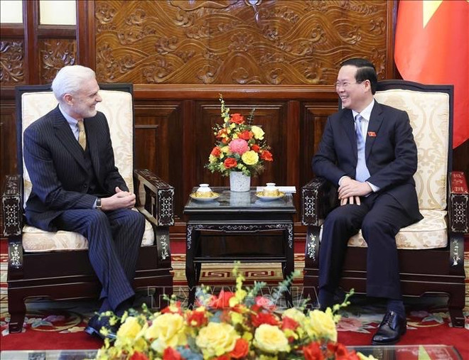 Presidente de Vietnam recibe credenciales de nuevos embajadores ảnh 4 Presidente de Vietnam recibe credenciales de nuevos embajadores ảnh 4
