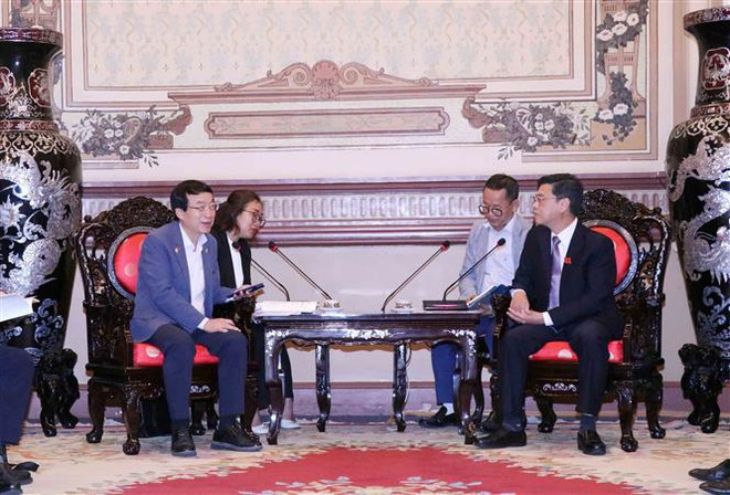 Consejos populares de urbes vietnamita y surcoreana agilizan cooperación ảnh 1 Consejos populares de urbes vietnamita y surcoreana agilizan cooperación ảnh 1