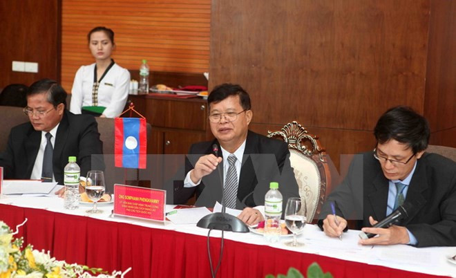 Dirigente parlamentario de Laos recorre la provincia vietnamita ảnh 1 Dirigente parlamentario de Laos recorre la provincia vietnamita ảnh 1