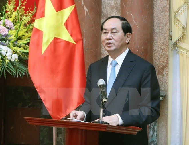 Presidente exhorta a fomentar marcas comerciales de Vietnam ảnh 1