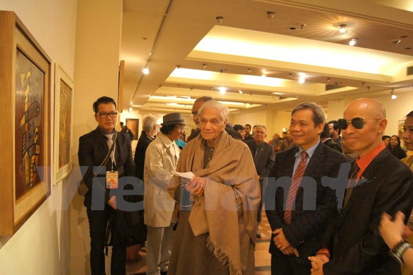 Presentan en India arte contemporáneo vietnamita ảnh 1 Presentan en India arte contemporáneo vietnamita ảnh 1