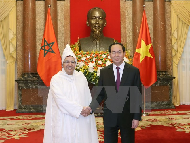 Presidente de Vietnam recibe a nuevo embajador japonés ảnh 1 Presidente de Vietnam recibe a nuevo embajador japonés ảnh 1