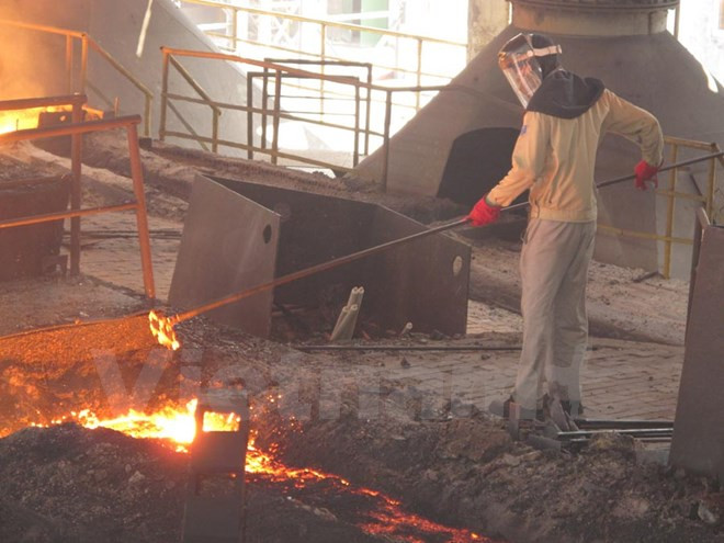 Sector de acero de Vietnam crecerá 12 por ciento en 2017 ảnh 1 Sector de acero de Vietnam crecerá 12 por ciento en 2017 ảnh 1