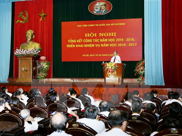 Academia Política Nacional Ho Chi Minh por mejorar la calidad de enseñanza ảnh 1 Academia Política Nacional Ho Chi Minh por mejorar la calidad de enseñanza ảnh 1