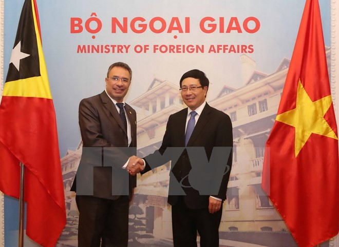 Vietnam y Timor Leste analizan medidas para impulsar nexos multifacéticos ảnh 1 Vietnam y Timor Leste analizan medidas para impulsar nexos multifacéticos ảnh 1