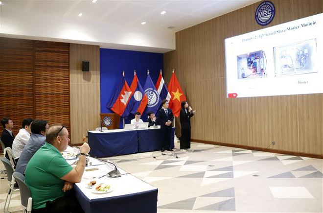 Estudiantes vietnamitas participan en concurso sobre tecnología de monitoreo del río Mekong ảnh 1 Estudiantes vietnamitas participan en concurso sobre tecnología de monitoreo del río Mekong ảnh 1
