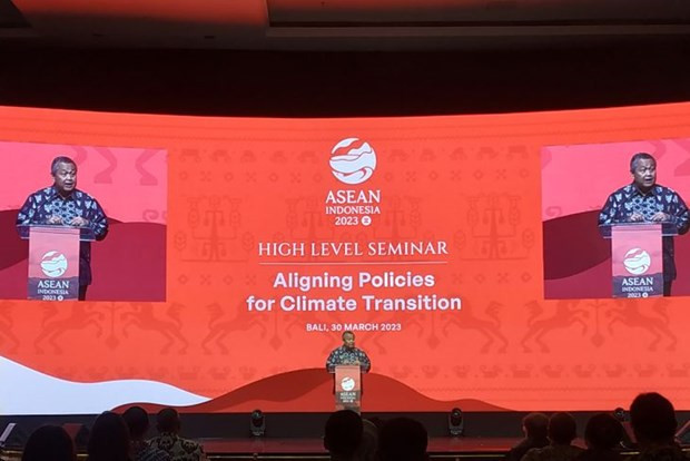 Seminario de alto nivel de ASEAN sobre alineación de políticas para cambio climático ảnh 1