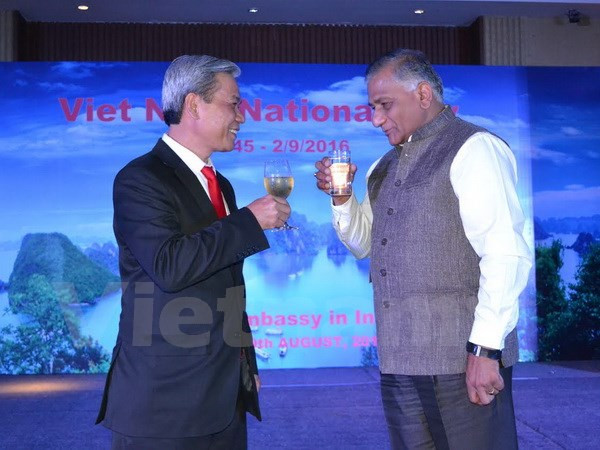 Celebran Día Nacional de Vietnam en India ảnh 1 Celebran Día Nacional de Vietnam en India ảnh 1