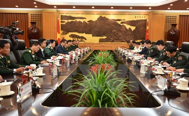 Acordaron Vietnam y China elevar eficiencia de cooperación en defensa ảnh 1 Acordaron Vietnam y China elevar eficiencia de cooperación en defensa ảnh 1
