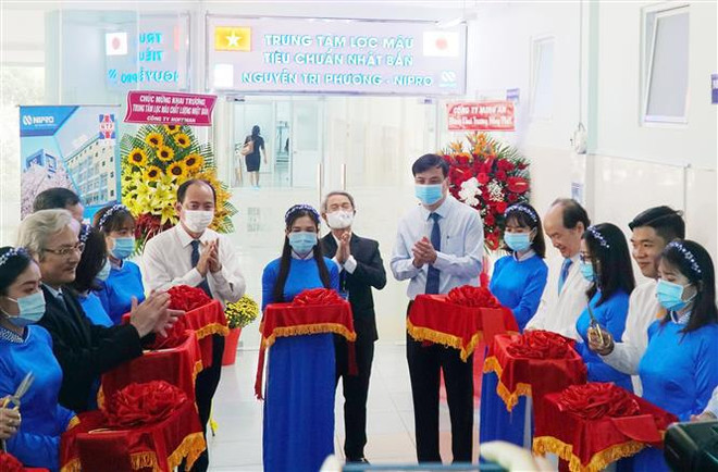 Ponen en operación centro de diálisis con estándares japoneses en ciudad vietnamita ảnh 1 Ponen en operación centro de diálisis con estándares japoneses en ciudad vietnamita ảnh 1