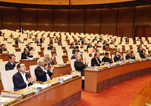 Máximo dirigente de Vietnam pide concentrar esfuerzos para garantizar éxito de elecciones generales ảnh 3 Máximo dirigente de Vietnam pide concentrar esfuerzos para garantizar éxito de elecciones generales ảnh 3