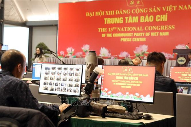 Facilitan cobertura en línea sobre Congreso partidista de Vietnam para reporteros extranjeros ảnh 1 Facilitan cobertura en línea sobre Congreso partidista de Vietnam para reporteros extranjeros ảnh 1