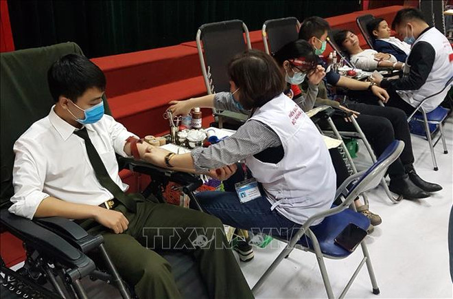 Lanzan en localidades vietnamitas programa de donación de sangre voluntaria ảnh 1 Lanzan en localidades vietnamitas programa de donación de sangre voluntaria ảnh 1