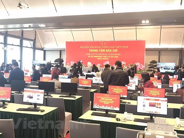 Más de 200 medios de prensa cubrirán el XIII Congreso Nacional del Partido Comunista de Vietnam ảnh 2 Más de 200 medios de prensa cubrirán el XIII Congreso Nacional del Partido Comunista de Vietnam ảnh 2
