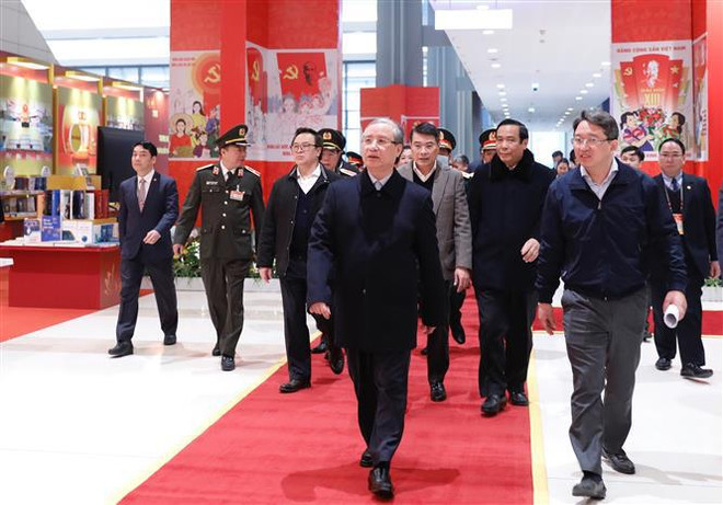 Revisan preparativos para celebración del XIII Congreso partidista de Vietnam ảnh 1 Revisan preparativos para celebración del XIII Congreso partidista de Vietnam ảnh 1