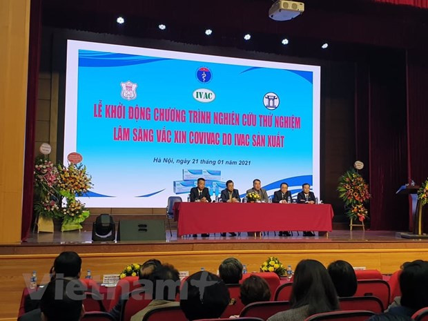 Inician proceso de ensayo clínico de nueva vacuna vietnamita contra COVID-19 ảnh 2 Inician proceso de ensayo clínico de nueva vacuna vietnamita contra COVID-19 ảnh 2