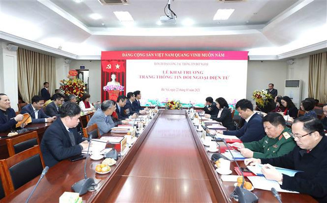Inauguran sitio web de información al exterior del Partido Comunista de Vietnam ảnh 2 Inauguran sitio web de información al exterior del Partido Comunista de Vietnam ảnh 2