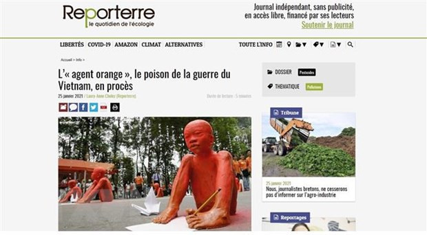 Prensa francesa: “Una demanda histórica" de las víctimas del Agente Naranja/Dioxina en Vietnam ảnh 1