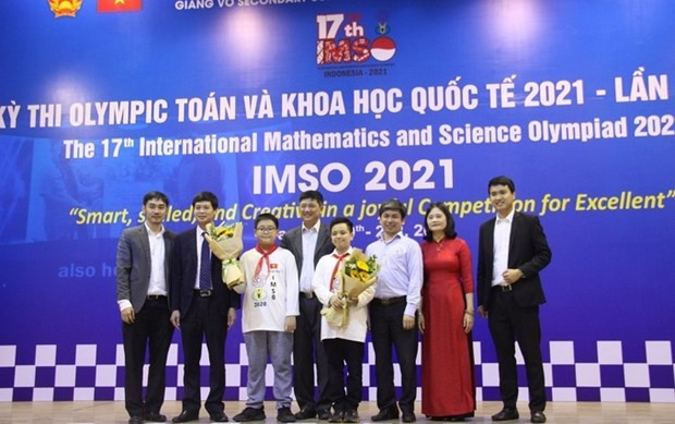 Estudiantes vietnamitas ganan 20 medallas en Olimpiada Internacional de Matemáticas y Ciencias ảnh 1 Estudiantes vietnamitas ganan 20 medallas en Olimpiada Internacional de Matemáticas y Ciencias ảnh 1