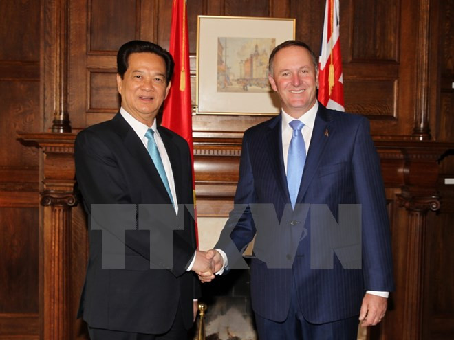 Visita de John Key, un impulso para asociación integral Vietnam – Nueva Zelanda ảnh 1
