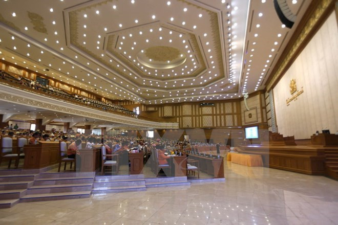 Parlamento de Myanmar aprueba lista de nuevo gabinete ảnh 1 Parlamento de Myanmar aprueba lista de nuevo gabinete ảnh 1