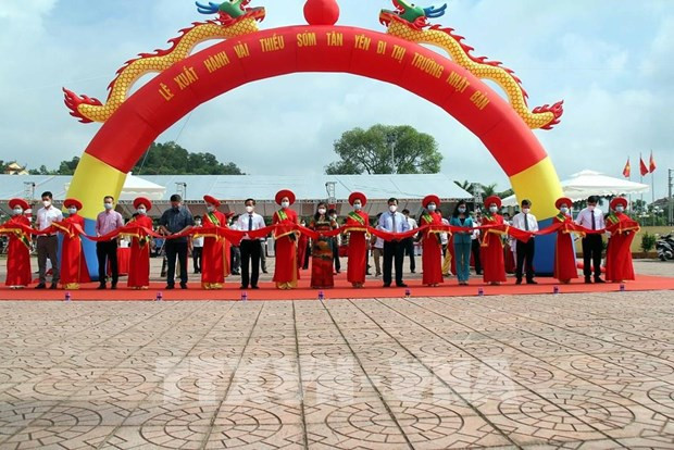 Lichis frescos de Tan Yen llegan a las tiendas de Japón ảnh 2