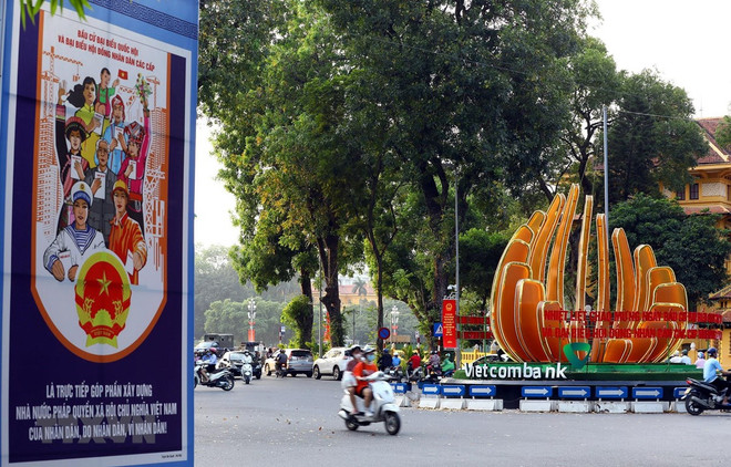 Campaña electoral en Vietnam cerró de acuerdo con la ley y de manera flexible y segura ảnh 1 Campaña electoral en Vietnam cerró de acuerdo con la ley y de manera flexible y segura ảnh 1