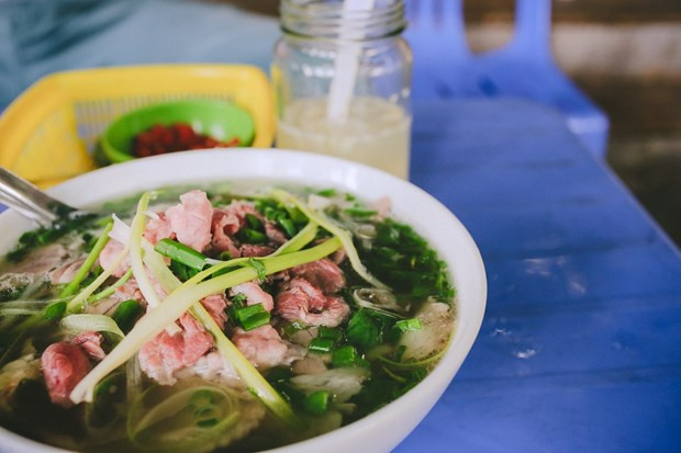 Sopa de fideos con ternera de Nam Dinh ảnh 1