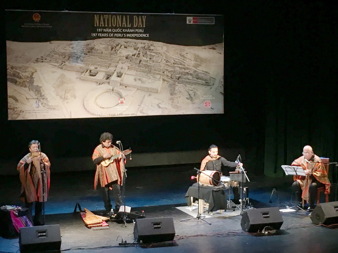 Presentan en Vietnam música tradicional andina de Perú ảnh 2 Presentan en Vietnam música tradicional andina de Perú ảnh 2
