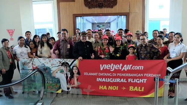 Inaugura aerolínea vietnamita de bajo costo ruta entre Hanoi y Bali ảnh 1 Inaugura aerolínea vietnamita de bajo costo ruta entre Hanoi y Bali ảnh 1