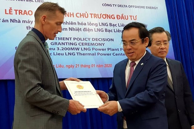 Invierte empresa singapurense cuatro mil millones de dólares en proyecto energético en Vietnam ảnh 1 Invierte empresa singapurense cuatro mil millones de dólares en proyecto energético en Vietnam ảnh 1