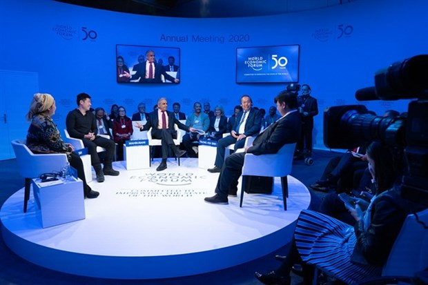 Destaca Vietnam las prioridades de ASEAN en Foro de Davos 2020 ảnh 1 Destaca Vietnam las prioridades de ASEAN en Foro de Davos 2020 ảnh 1
