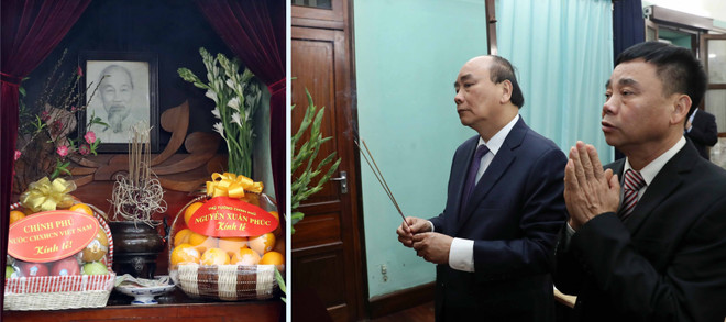 Recuerdan al Presidente Ho Chi Minh en ocasión del Tet ảnh 1 Recuerdan al Presidente Ho Chi Minh en ocasión del Tet ảnh 1