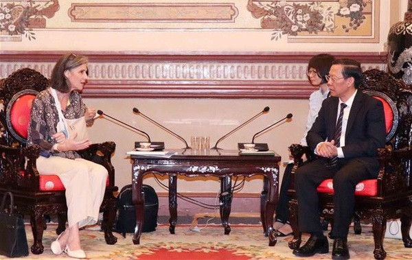 Ciudad Ho Chi Minh y PNUD fortalecen cooperación para el desarrollo ảnh 1 Ciudad Ho Chi Minh y PNUD fortalecen cooperación para el desarrollo ảnh 1