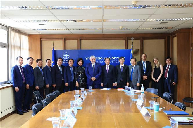 Vietnam y Grecia robustecen amistad y cooperación ảnh 2 Vietnam y Grecia robustecen amistad y cooperación ảnh 2