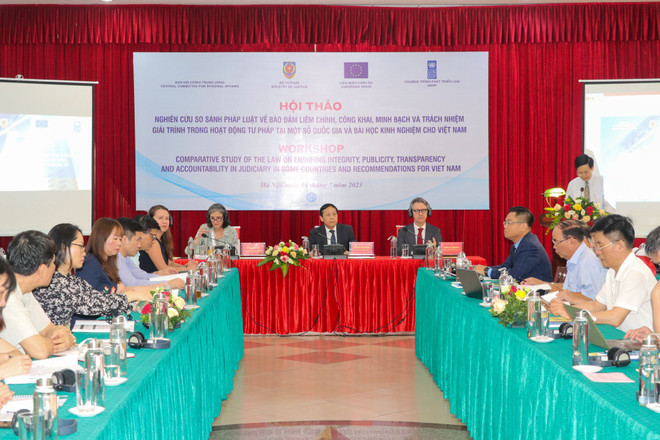 Debaten medidas para mejorar actividades judiciales de Vietnam ảnh 1