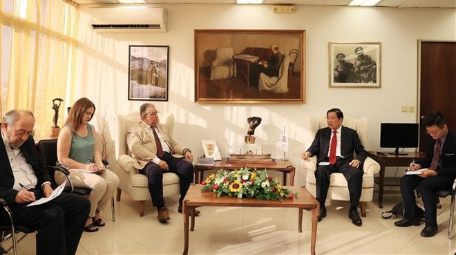 Vietnam y Grecia robustecen amistad y cooperación ảnh 1 Vietnam y Grecia robustecen amistad y cooperación ảnh 1